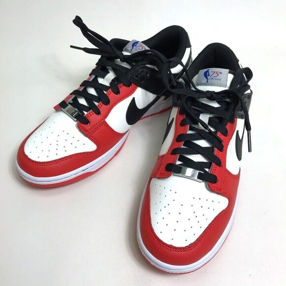UNUSED NIKE NBA collaboration NIKE DUNK LOW RETRO EMB 75th Anniversary sneakers - Picture 2 of 12